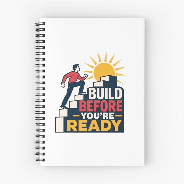 Item preview, Build Before You’re Ready designed and sold by Akioos.