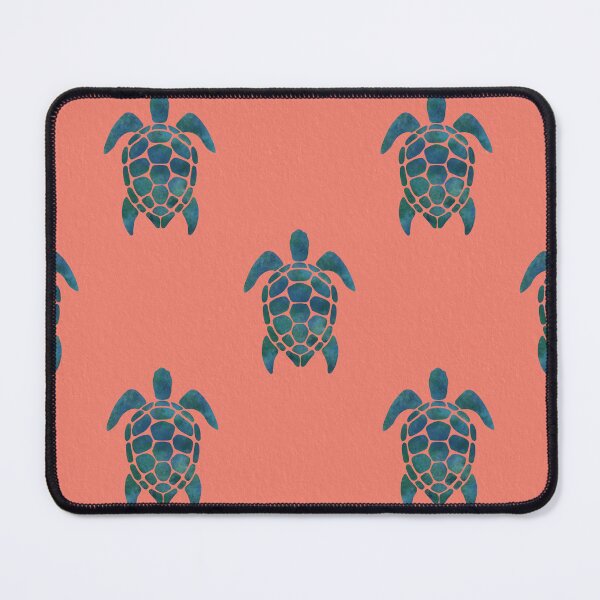 Item preview, Turtles pattern orange designed and sold by Ana Gorozpe.