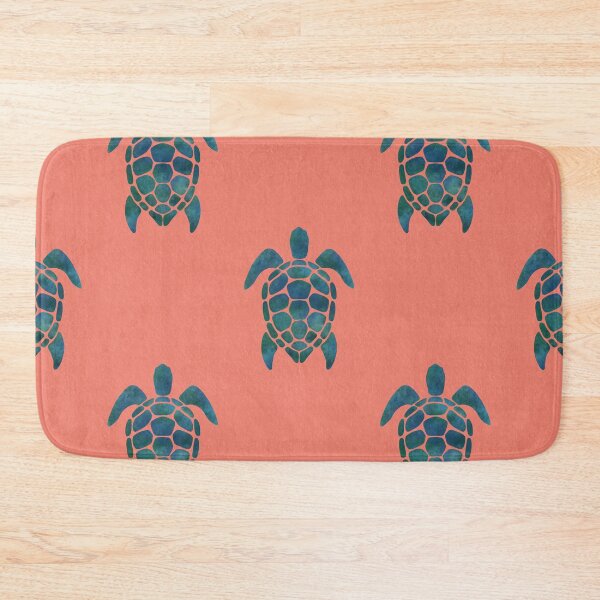 Item preview, Turtles pattern orange designed and sold by Ana Gorozpe.