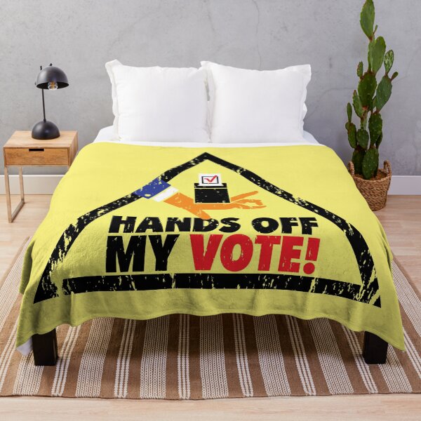 Item preview, Hands Off My Vote! designed and sold by JenDGraphicDesign.