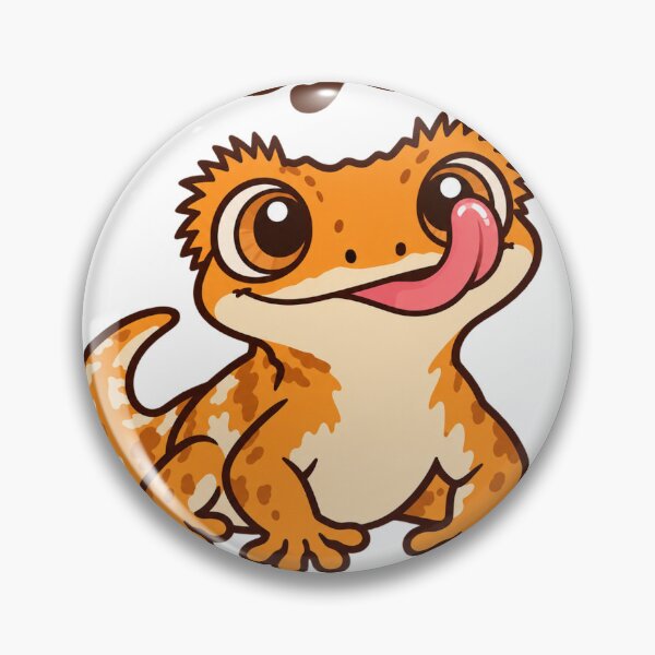 Item preview, No Eyelids, No Problem - Cute Crested Gecko designed and sold by ManxCatAndy.