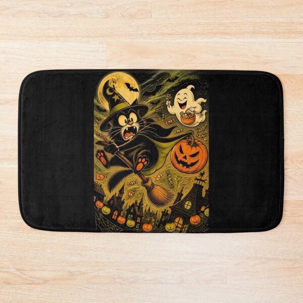 Item preview, Halloween Cat designed and sold by ArtCraftLab.