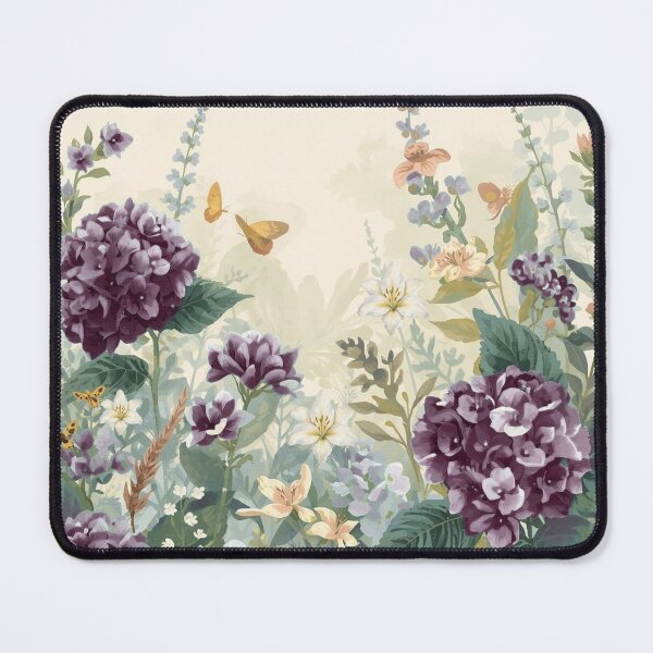 Item preview, Floral Garden with Butterflies designed and sold by FlowerSeller1.