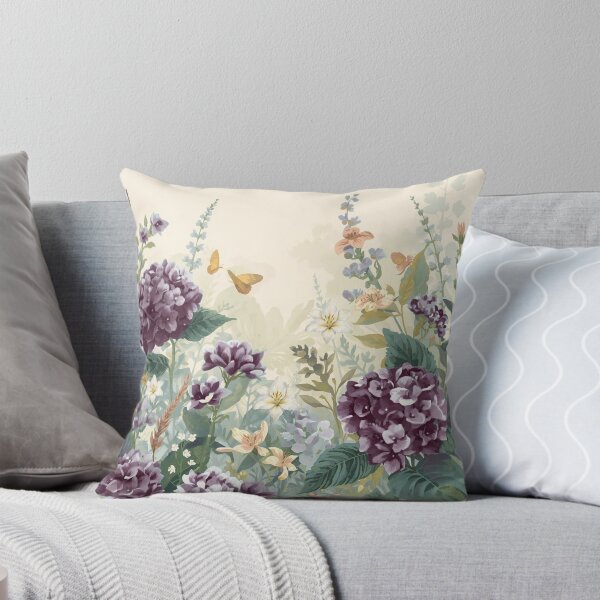 Item preview, Floral Garden with Butterflies designed and sold by FlowerSeller1.
