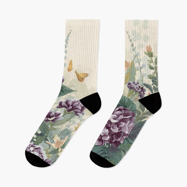 Item preview, Floral Garden with Butterflies designed and sold by FlowerSeller1.