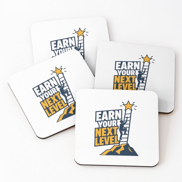 Item preview, Earn Your Next Level designed and sold by Akioos.