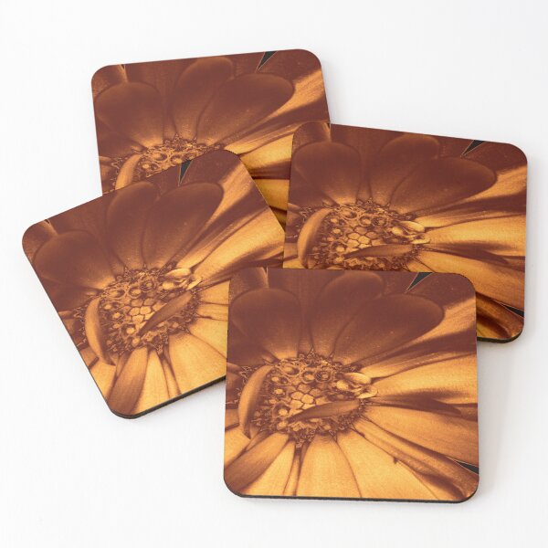 Item preview, Copper Gerbera – Luxurious Botanical Art designed and sold by SulkaCreative.