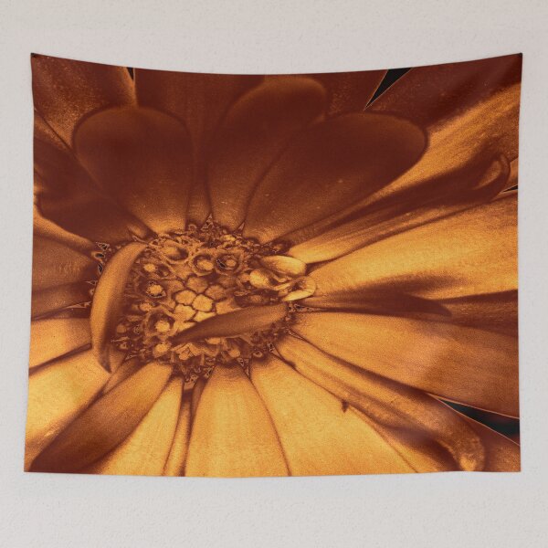 Item preview, Copper Gerbera – Luxurious Botanical Art designed and sold by SulkaCreative.