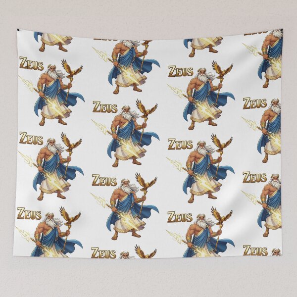Item preview, Zeus, the Greek King of the Gods designed and sold by ArteTeoma.