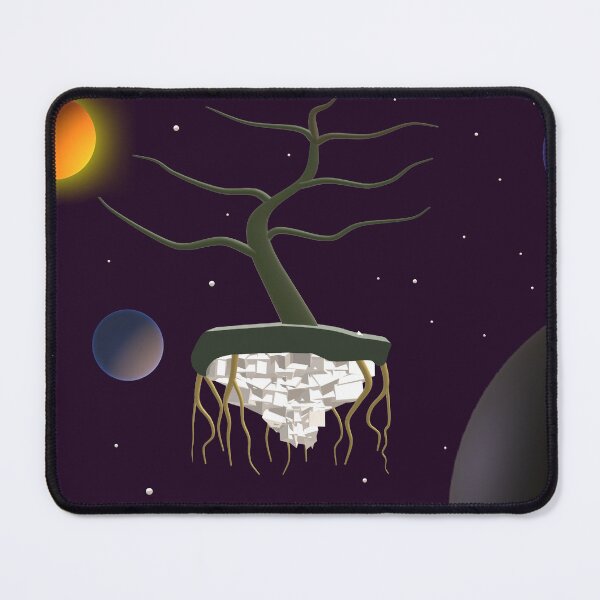 Item preview, Floating Island in Deep Space designed and sold by ArtisticJump.