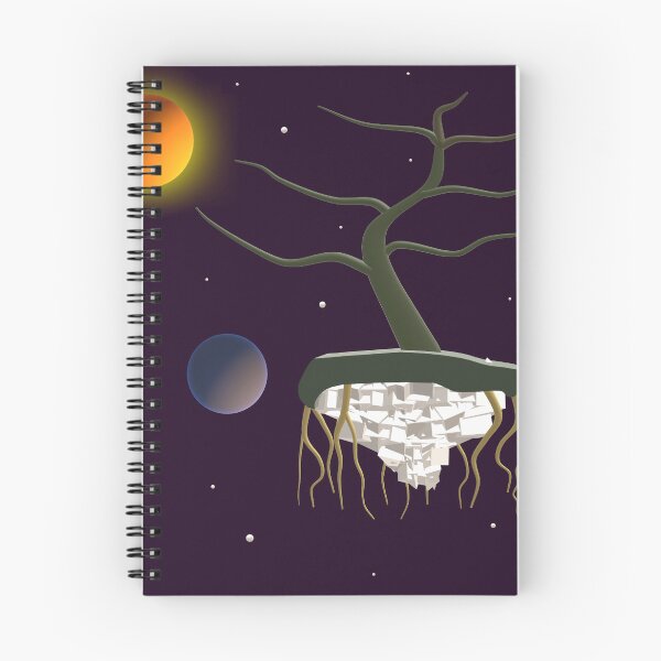 Item preview, Floating Island in Deep Space designed and sold by ArtisticJump.