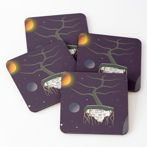 Item preview, Floating Island in Deep Space designed and sold by ArtisticJump.