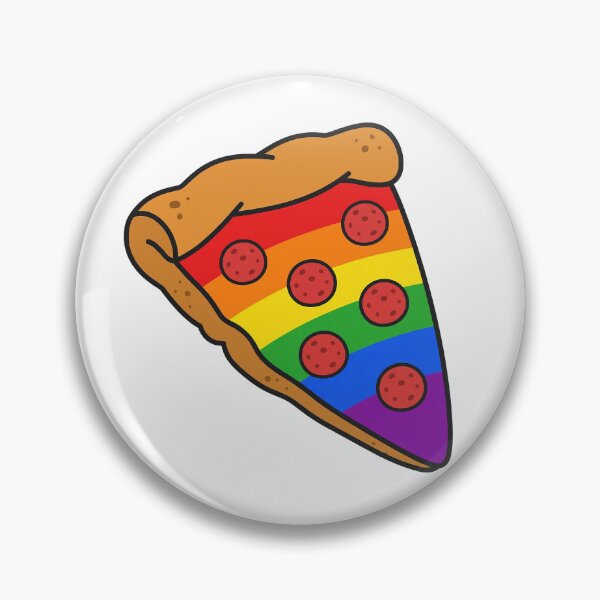 Item preview, Rainbow Pizza Slice NYC Pride designed and sold by StateofQueer.
