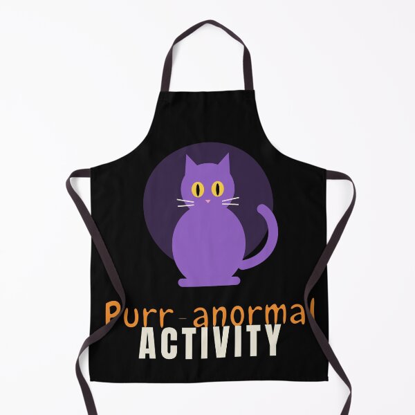 Item preview, Purr-anormal Activity Funny Cat Halloween Pun designed and sold by C-O-O-L.