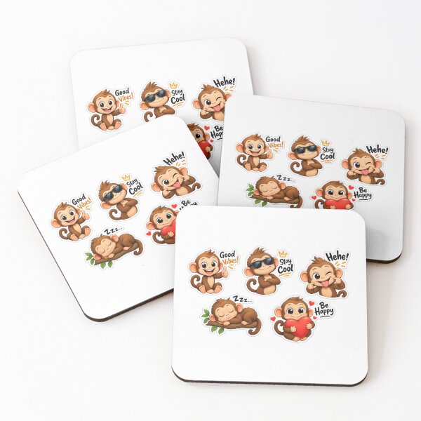 Item preview, Monkey Stickers 5 design ✨️  designed and sold by Amanverma321.