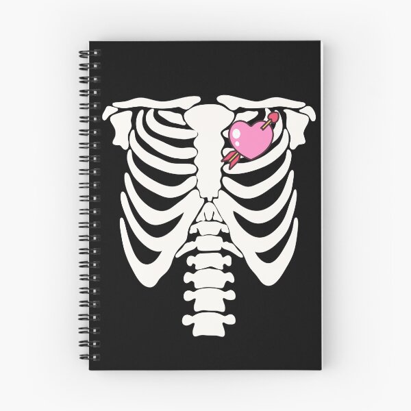 Item preview, I Love Valentine's Day Heart Holiday Skeleton  designed and sold by JaymeOctober.