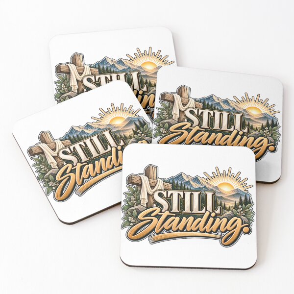 Item preview, Still Standing | Christian Faith & Perseverance Design designed and sold by ThinkOnThis.