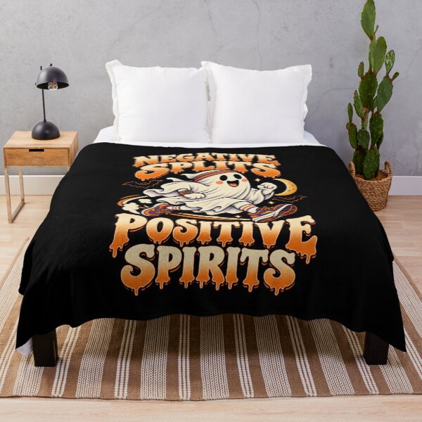 Item preview, Negative Splits Positive Spirits - Ghost Runner Halloween designed and sold by MOTIFOLK.