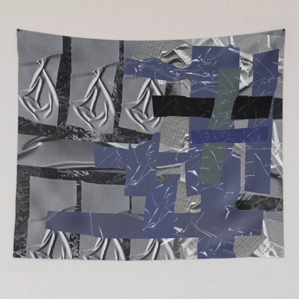 Item preview, Abstract Tape Collage Art designed and sold by Swooncake Press.