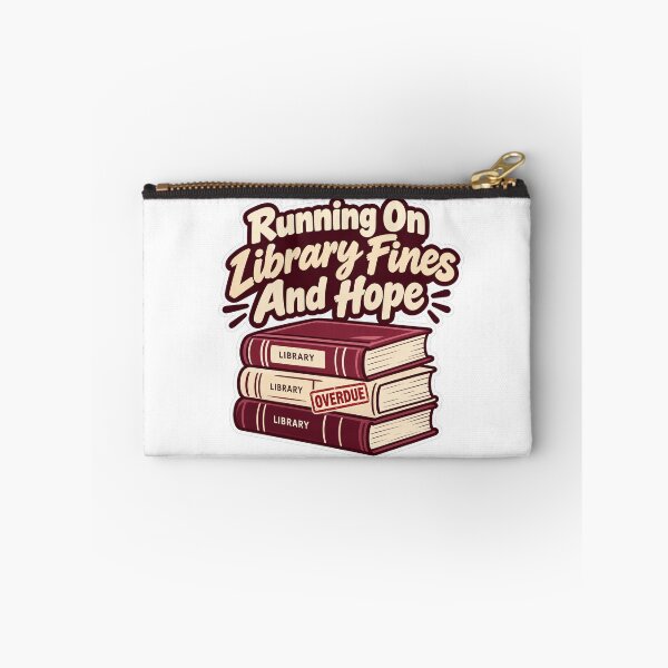 Item preview, Running On Library Fines And Hope designed and sold by NovaToons.