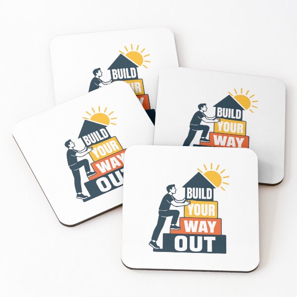 Item preview, Build Your Way Out designed and sold by Akioos.