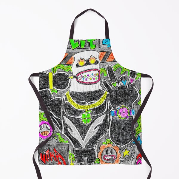 Item preview, Hiphop cartoon wearing a ski mask  designed and sold by ZacUltravanhu.