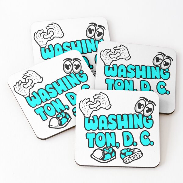 Item preview, WASHINGTON DC Graffiti Retro Lettering designed and sold by NFTWords.