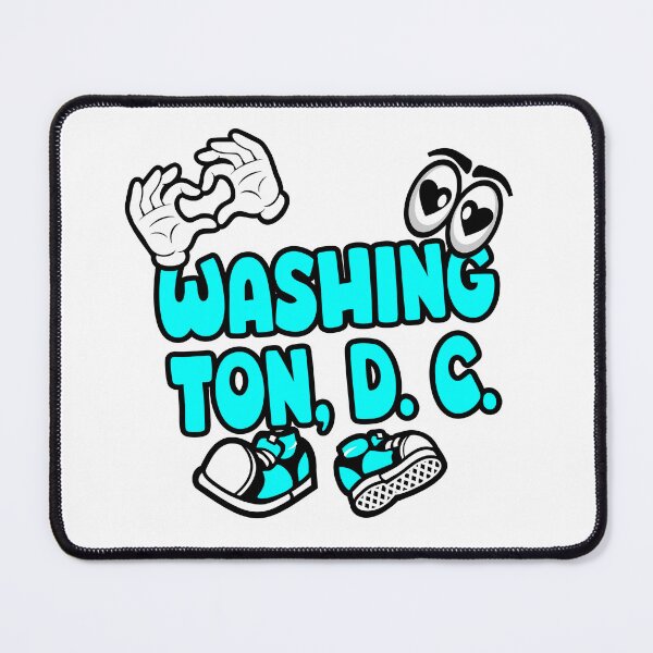 Item preview, WASHINGTON DC Graffiti Retro Lettering designed and sold by NFTWords.