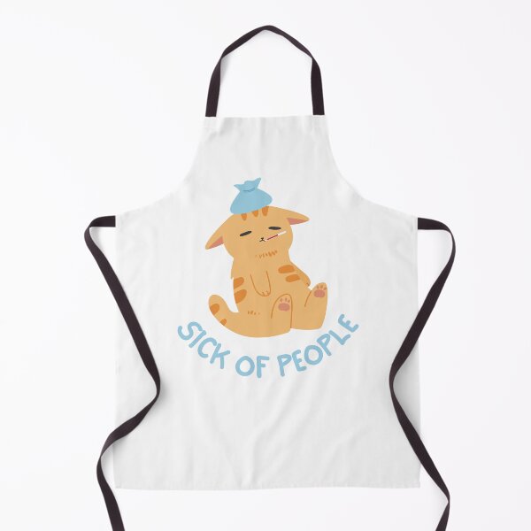 Item preview, Sick of People Cat Design designed and sold by CarefulCreation.