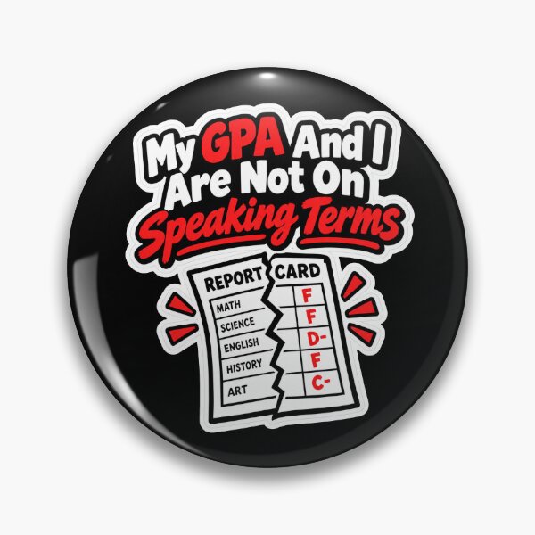 Item preview, GPA And I Are Not On Speaking Terms designed and sold by NovaToons.