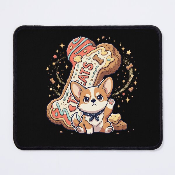 Item preview, Corgi Treats Giant Cookie Funny Dog Snack Art designed and sold by mood-draftsman.