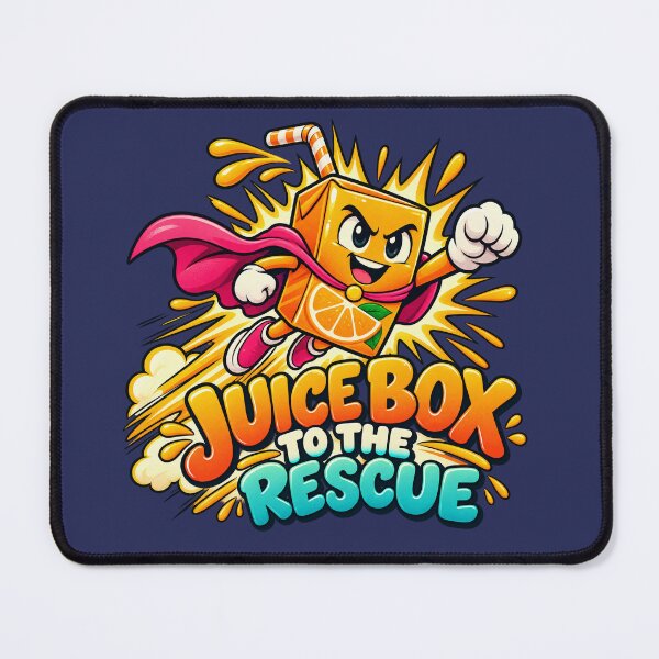 Item preview, Juice Box to the Rescue – Funny Diabetes Superhero designed and sold by PiANNE.