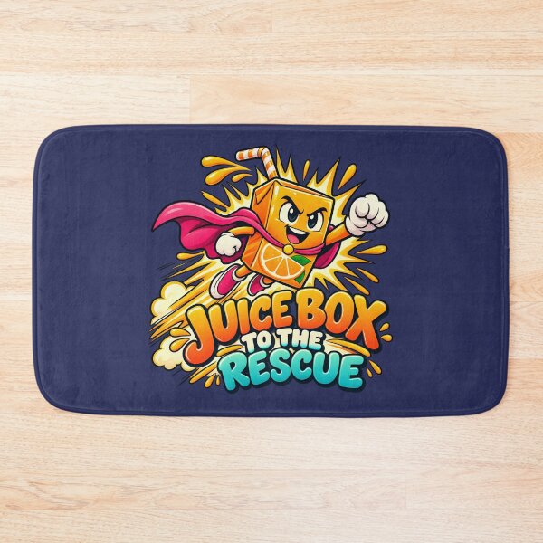 Item preview, Juice Box to the Rescue – Funny Diabetes Superhero designed and sold by PiANNE.