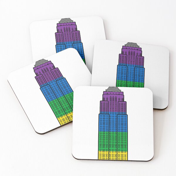 Item preview, Rainbow Empire State Building Pride designed and sold by StateofQueer.