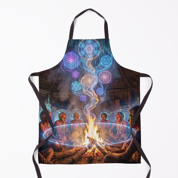 Item preview, Guardian of the Forest — Shamanic Visionary Art | Spirituality and Consciousness designed and sold by RoninGangStudio.