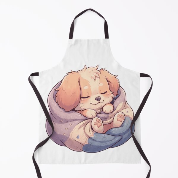 Item preview, Sleeping Puppy Cozy Blanket Burrito Dog Art designed and sold by mood-draftsman.