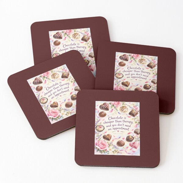 Item preview, Chocolate is cheaper  than therapy designed and sold by Evelina77swiss.