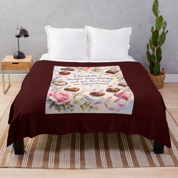 Item preview, Chocolate is cheaper  than therapy designed and sold by Evelina77swiss.