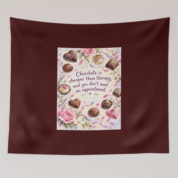 Item preview, Chocolate is cheaper  than therapy designed and sold by Evelina77swiss.