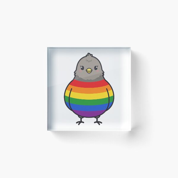 Item preview, Rainbow Pigeon NYC Pride designed and sold by StateofQueer.