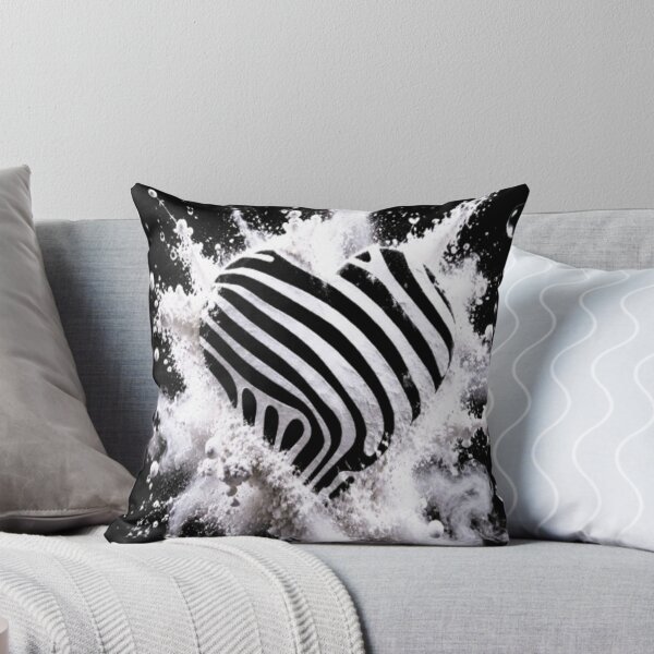 Item preview, Zebra Heart Splash designed and sold by CyndiEpps.