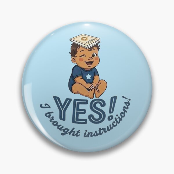 Item preview, Funny Baby Boy Instructions Included design designed and sold by The-NOKU-Co.