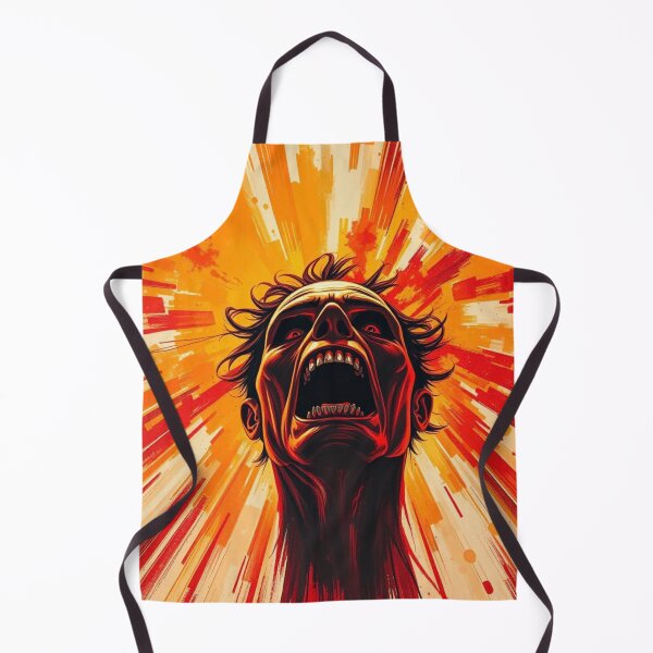 Item preview, Explosive Screaming Man - Intense Rage and Anxiety Art designed and sold by ERODED SELF.