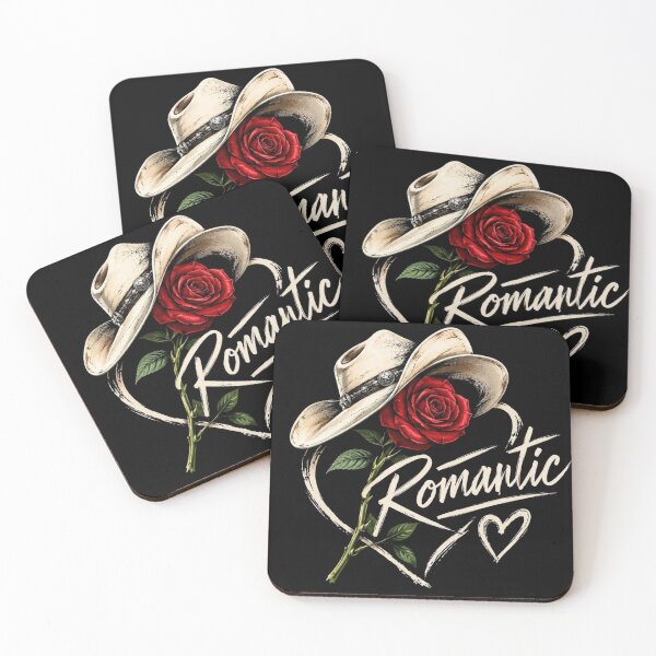 Item preview, Romantic Cowboy Hat Rose Heart Western Love designed and sold by bilal sibgui.