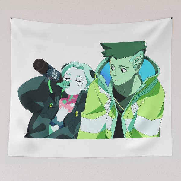 Item preview, Edgerunners Crew Huddle designed and sold by Migi-Desu.