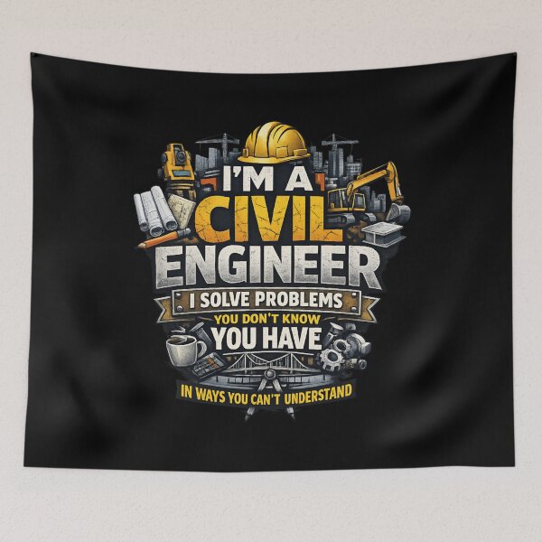 Item preview, I'm a Civil Engineer – I Solve Problems You Don't Know You Have designed and sold by SidTastic .