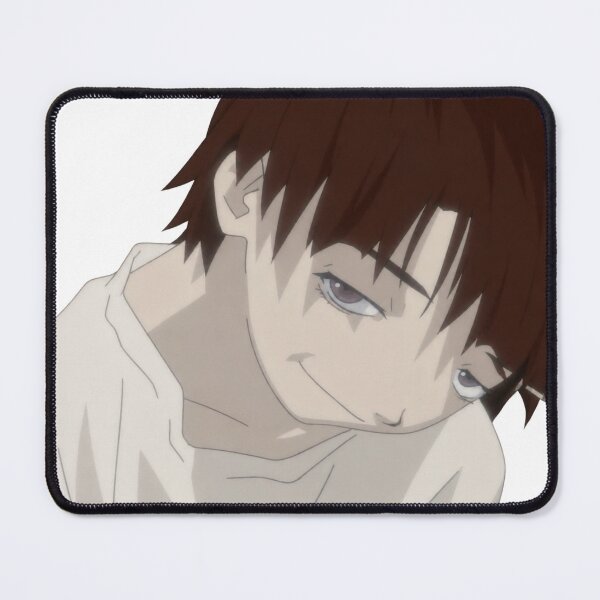 Item preview, Lain Knowing Smile designed and sold by Migi-Desu.