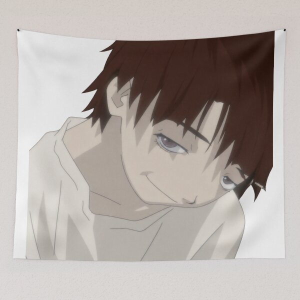 Item preview, Lain Knowing Smile designed and sold by Migi-Desu.