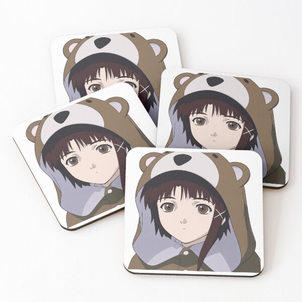Item preview, Lain Bear Hood designed and sold by Migi-Desu.