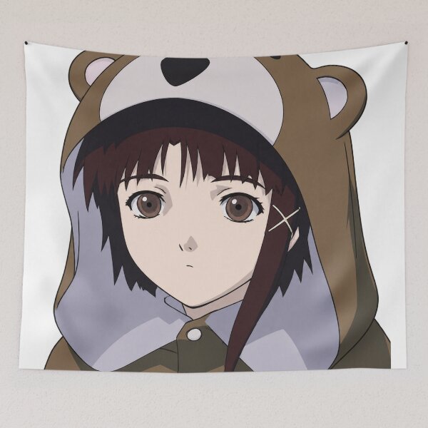 Item preview, Lain Bear Hood designed and sold by Migi-Desu.